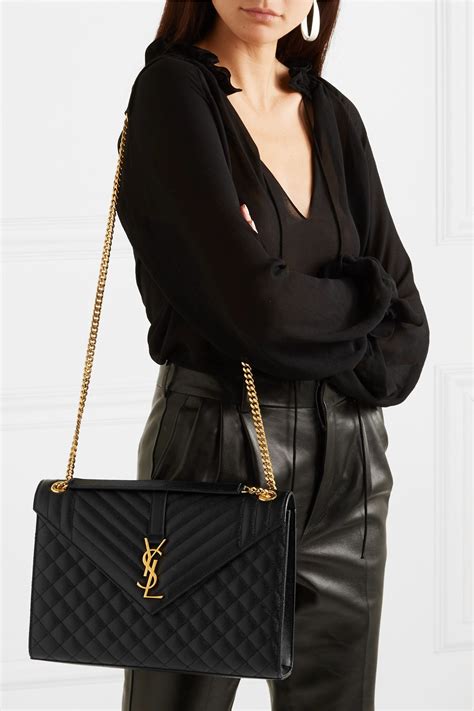 ysl purse envelope|YSL black purse large.